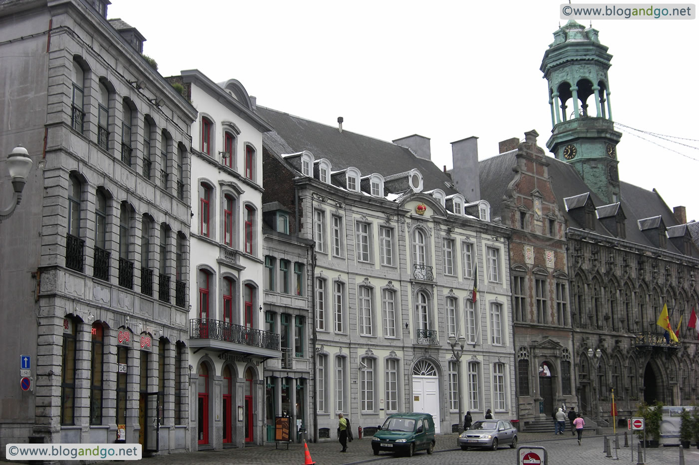 Mons - The main square of Mons